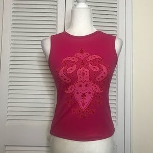 Vintage Hot Pink Top by Rampage - Size XS